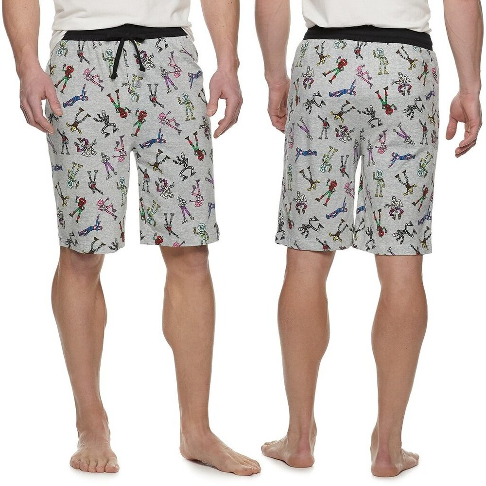 New! Fortnite Videogame Knit Lounge Pants Sleep Shorts